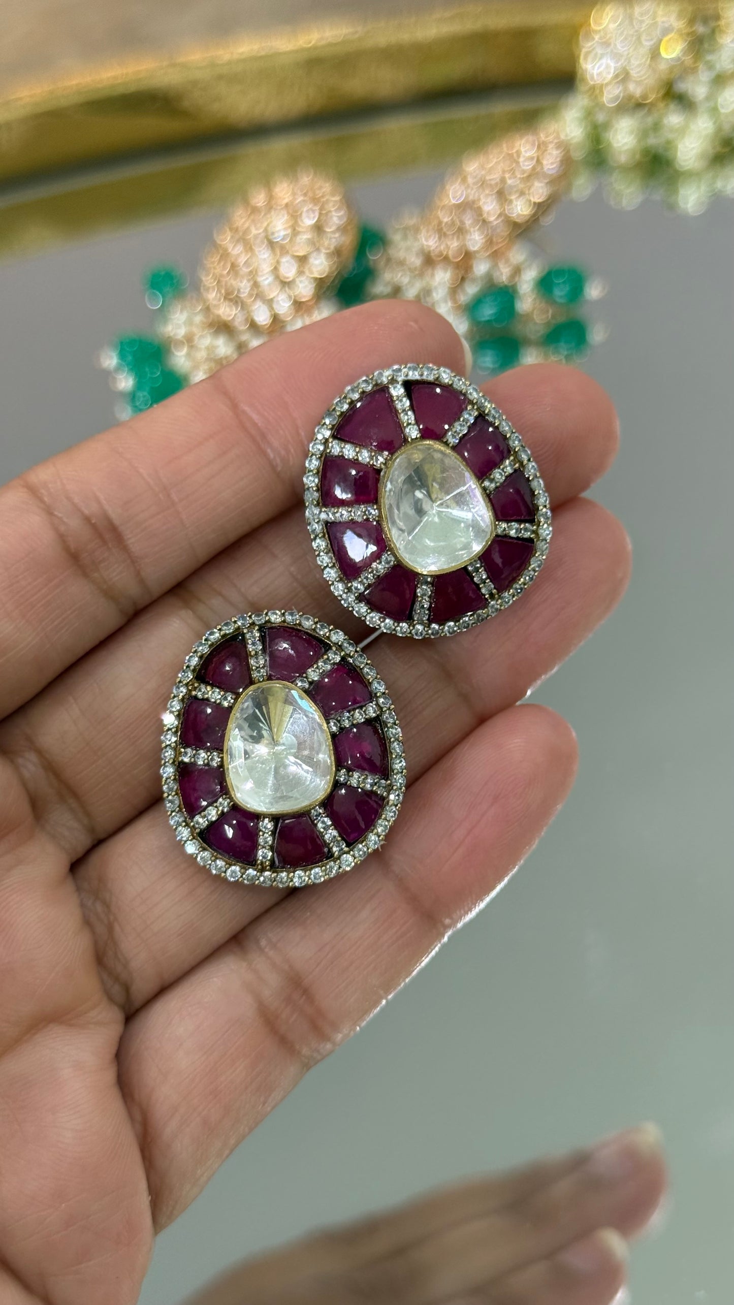 Premium stud earrings