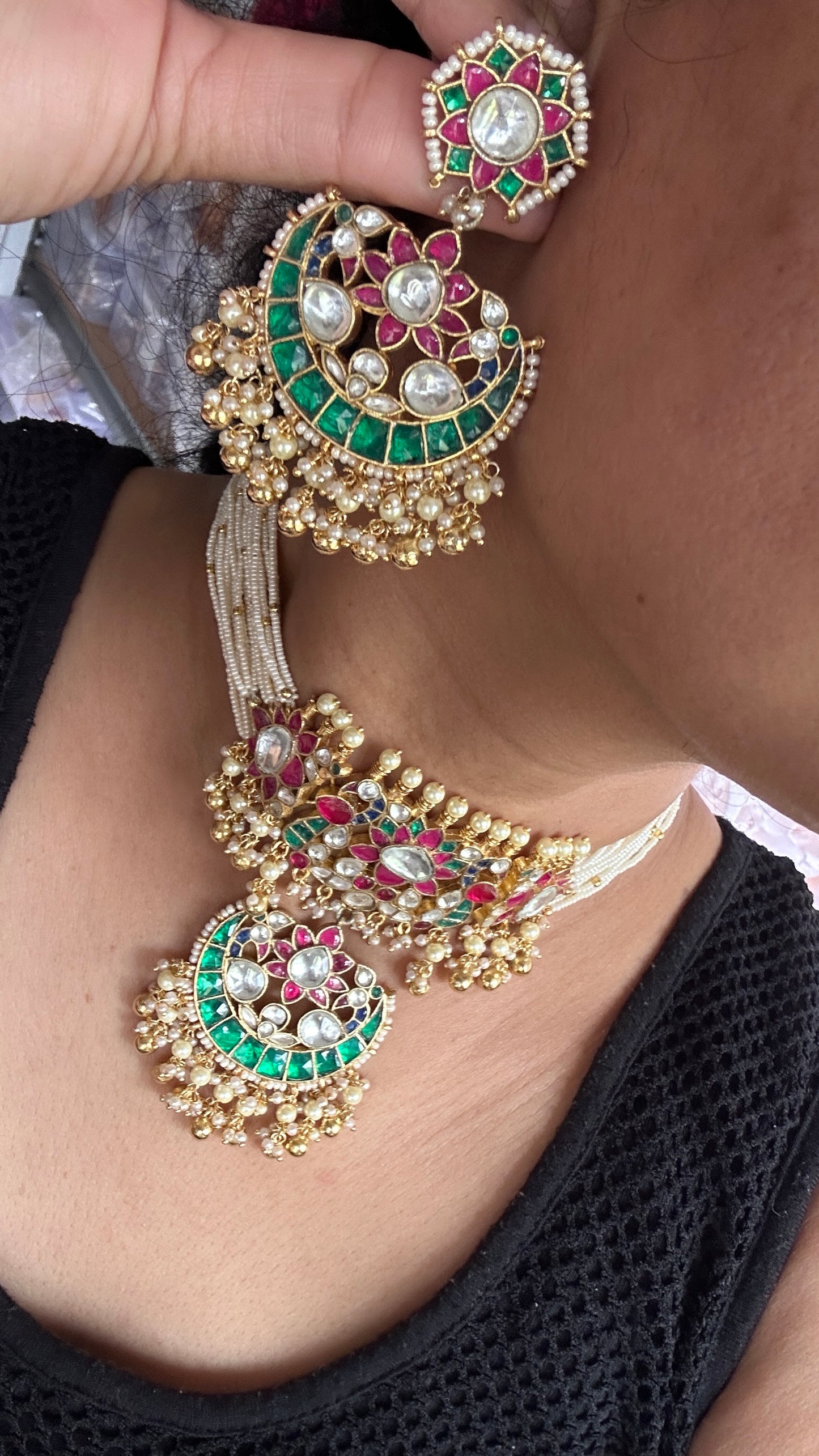 pachi kundan choker