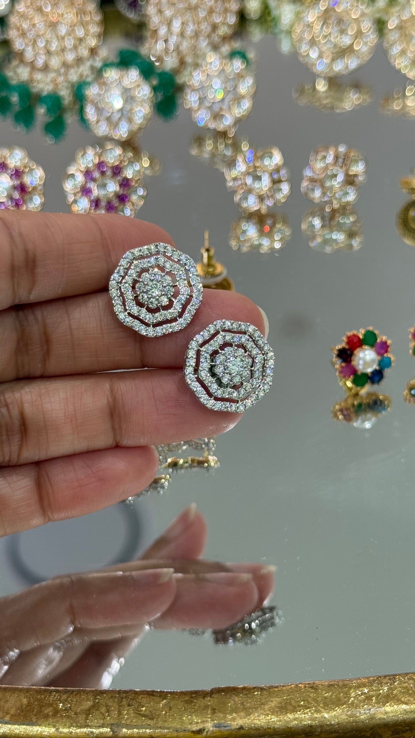 Premium stud earrings