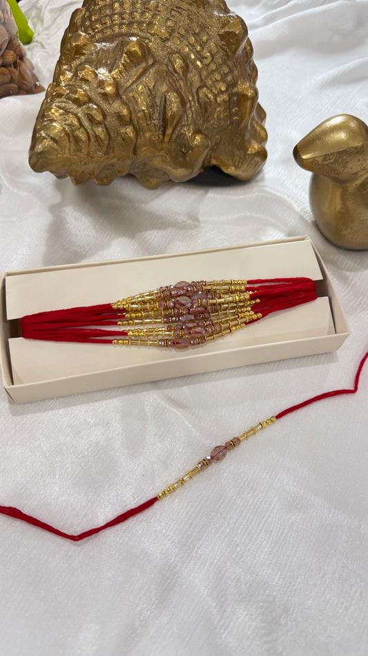 Elegant thread rakhi