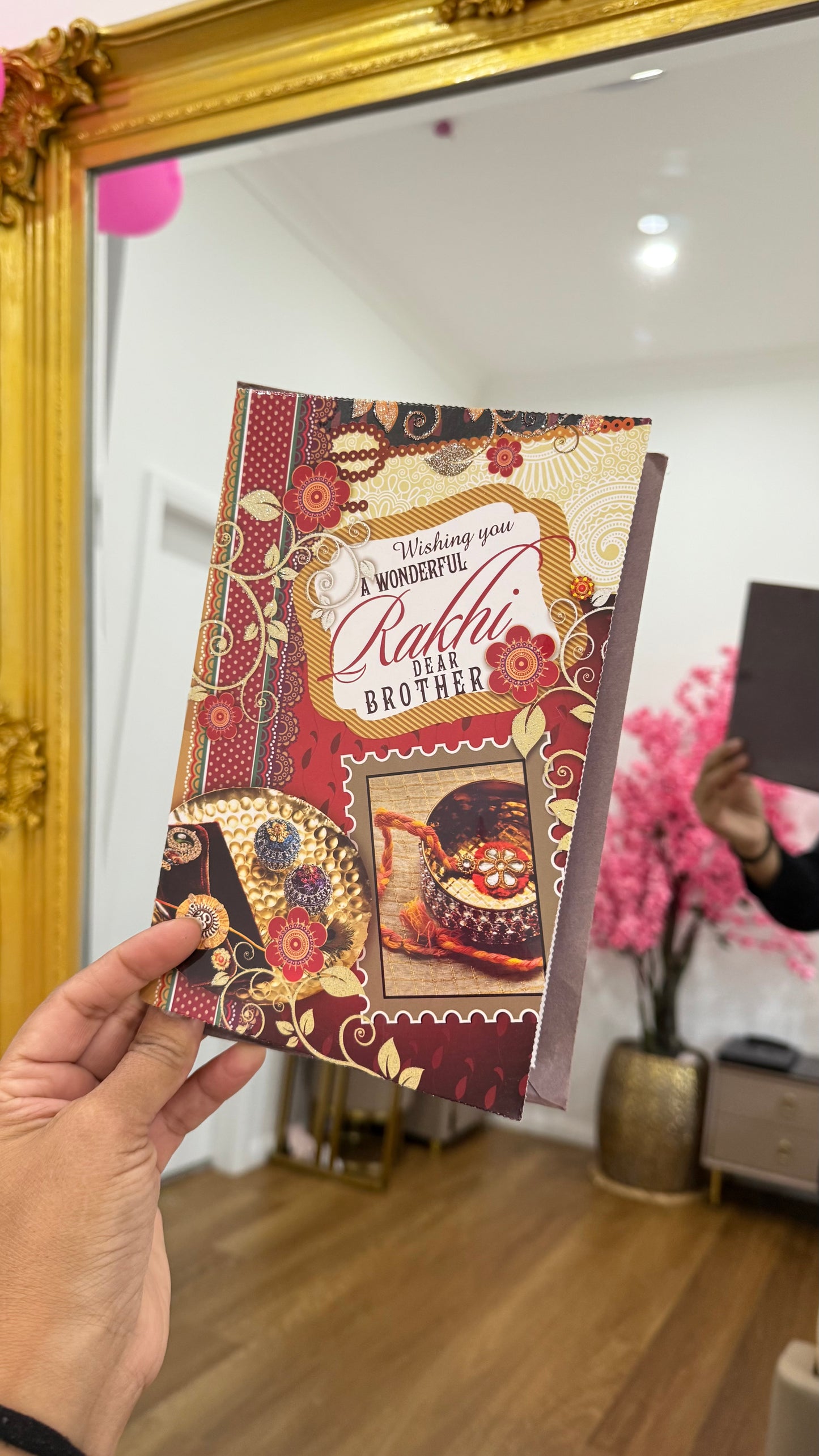 Rakhi with card