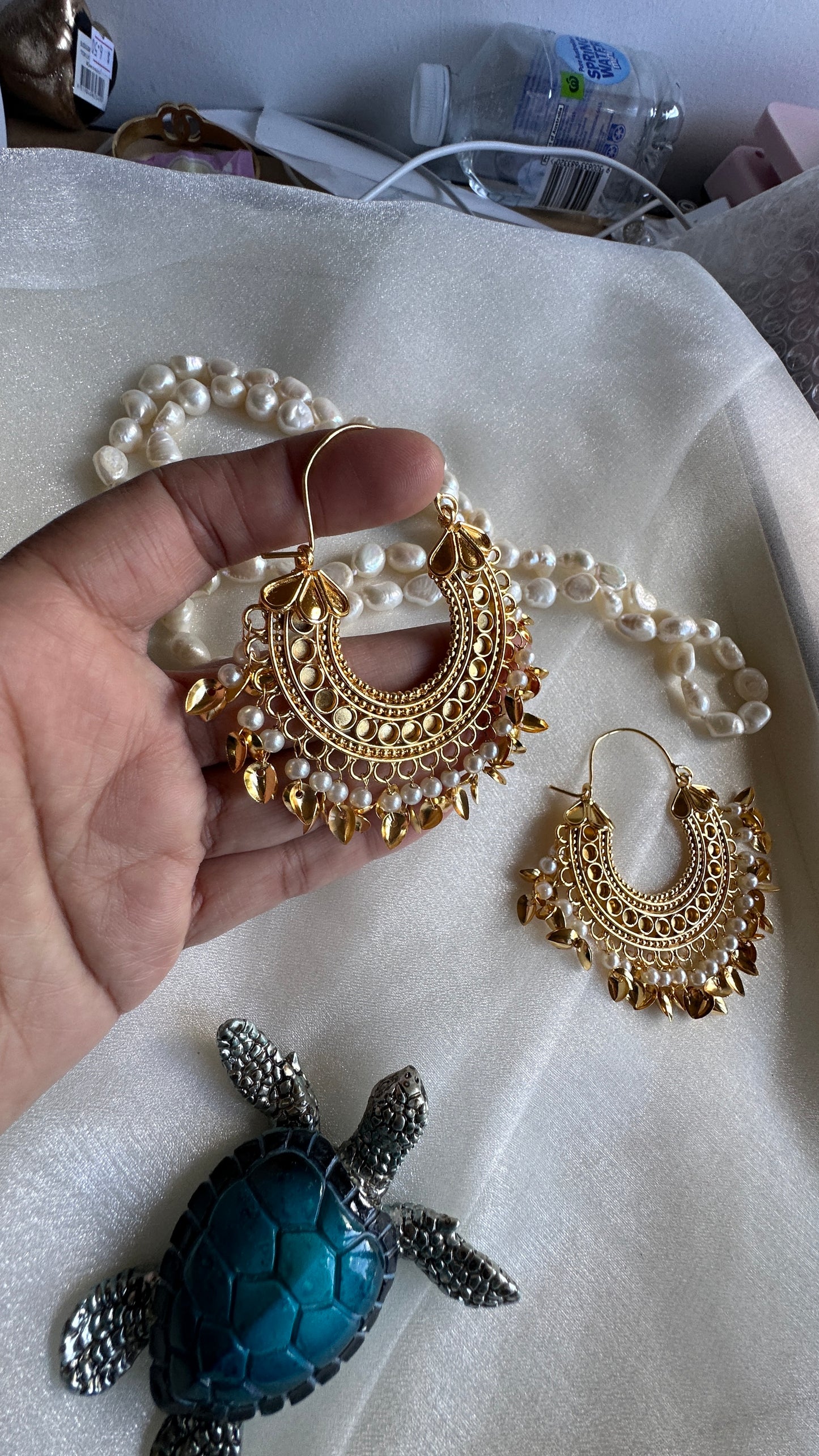 Gold plated walia Sandookh collection