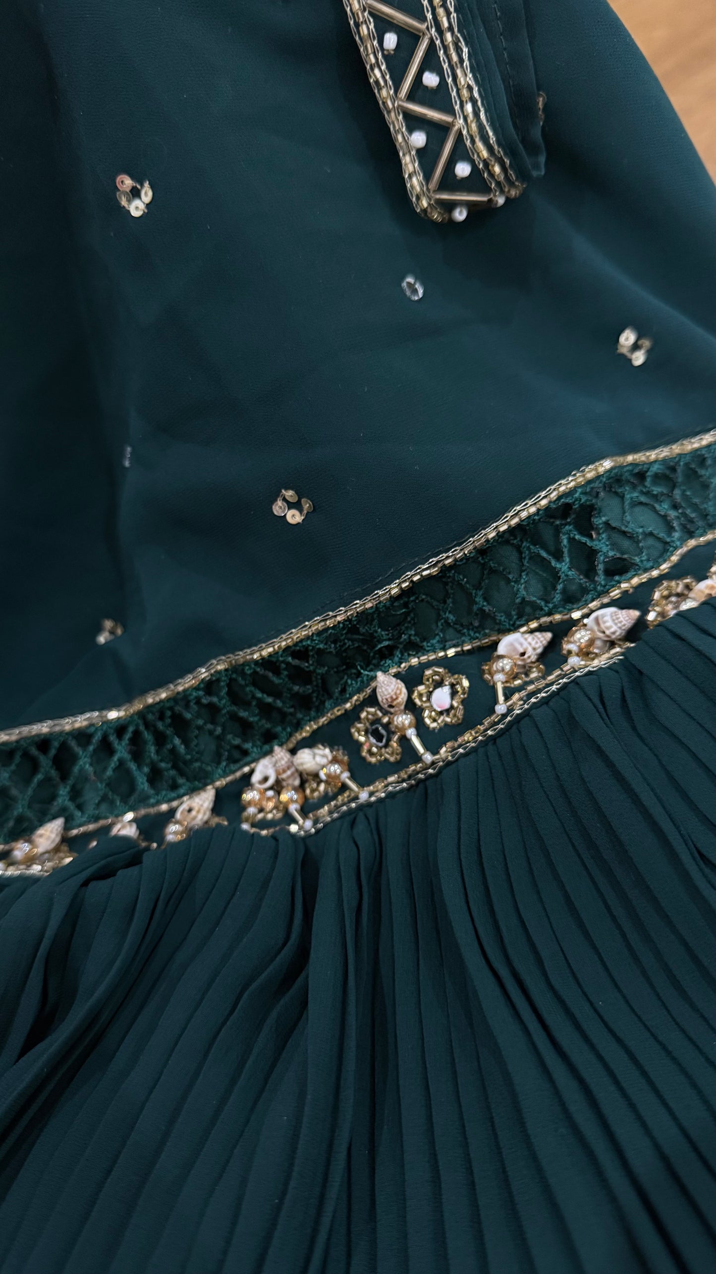 One-Shoulder Anarkali/Gown Style outfit