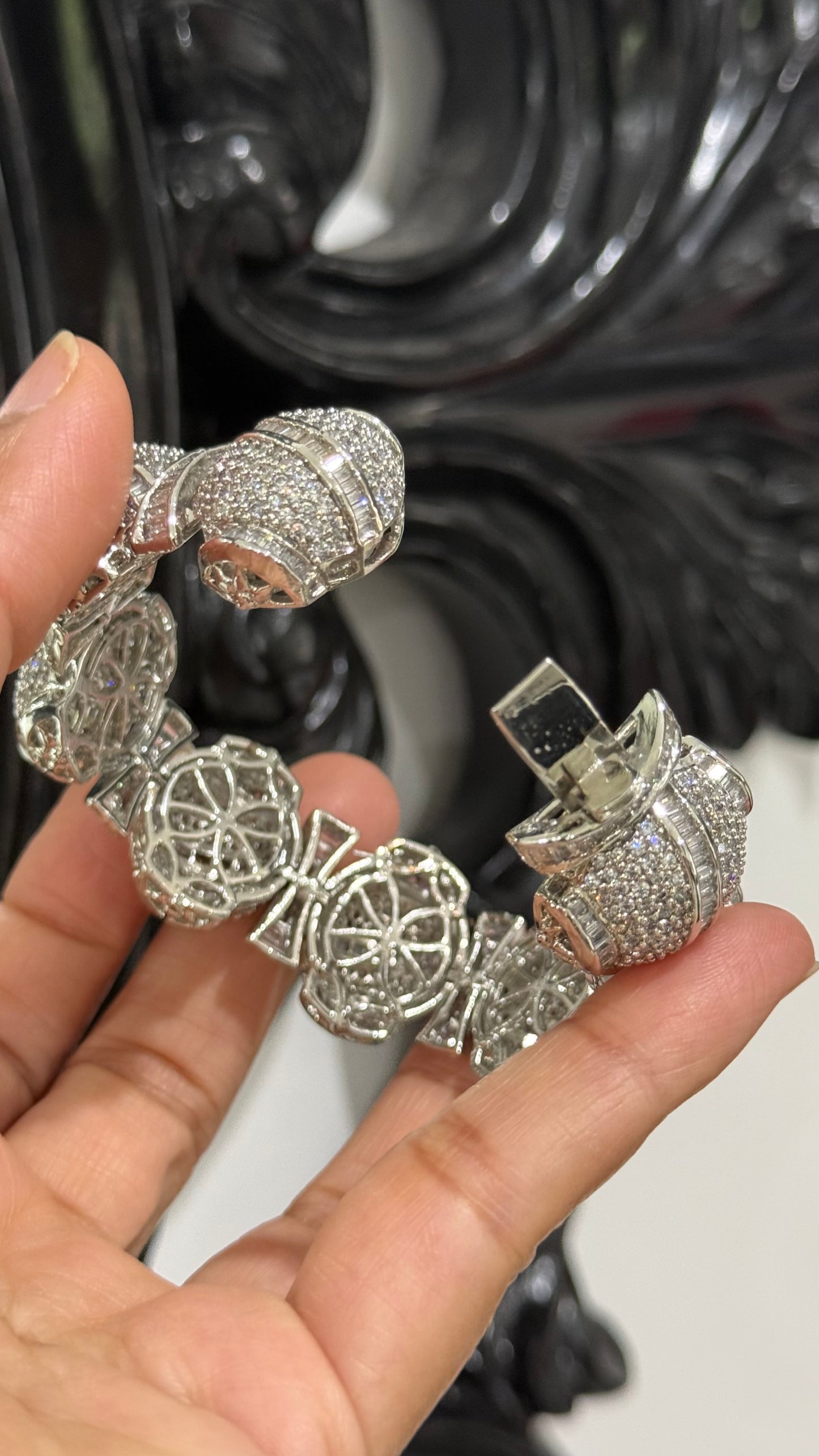 American diamond bracelet with great quality lock