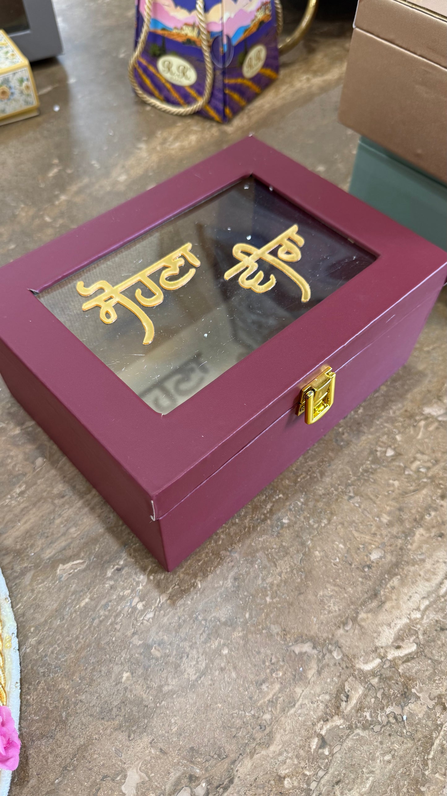 rakhi gift hamper empty box