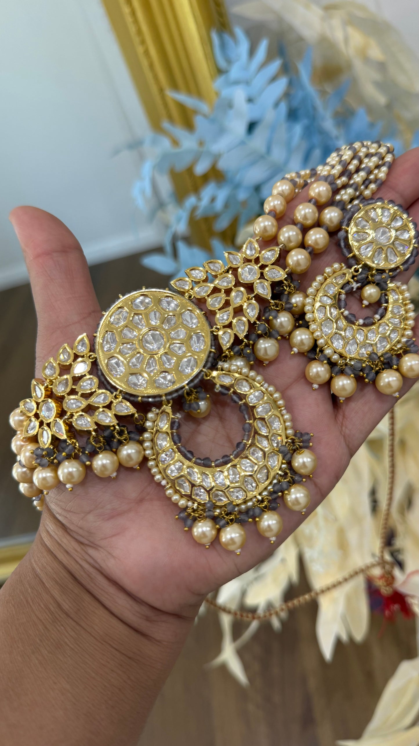 Uncut kundan necklace/choker