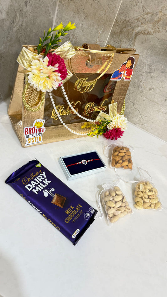 Premium Rakhi Gift Hamper for bhai / brother