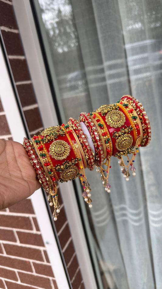 Karvachauth special rajwadi bangles