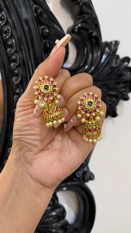 Jadau jhumki Earrings Available Australia Shop Online
