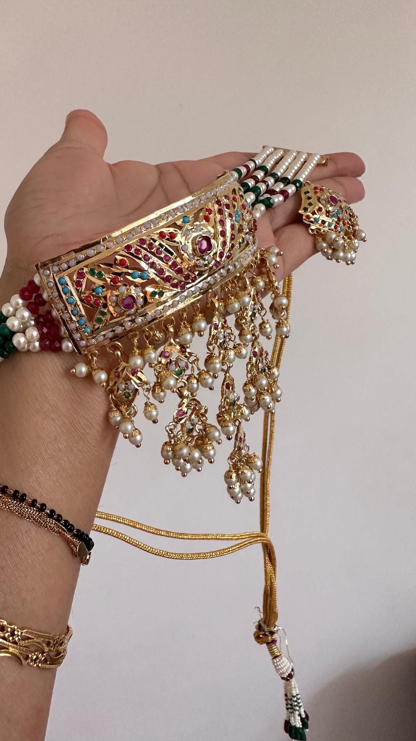 Real jadau choker