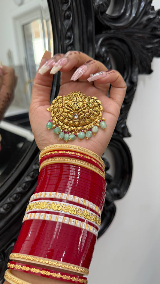 Gold plated hair pin Sui Traditional Punjabi Jewellery Australia