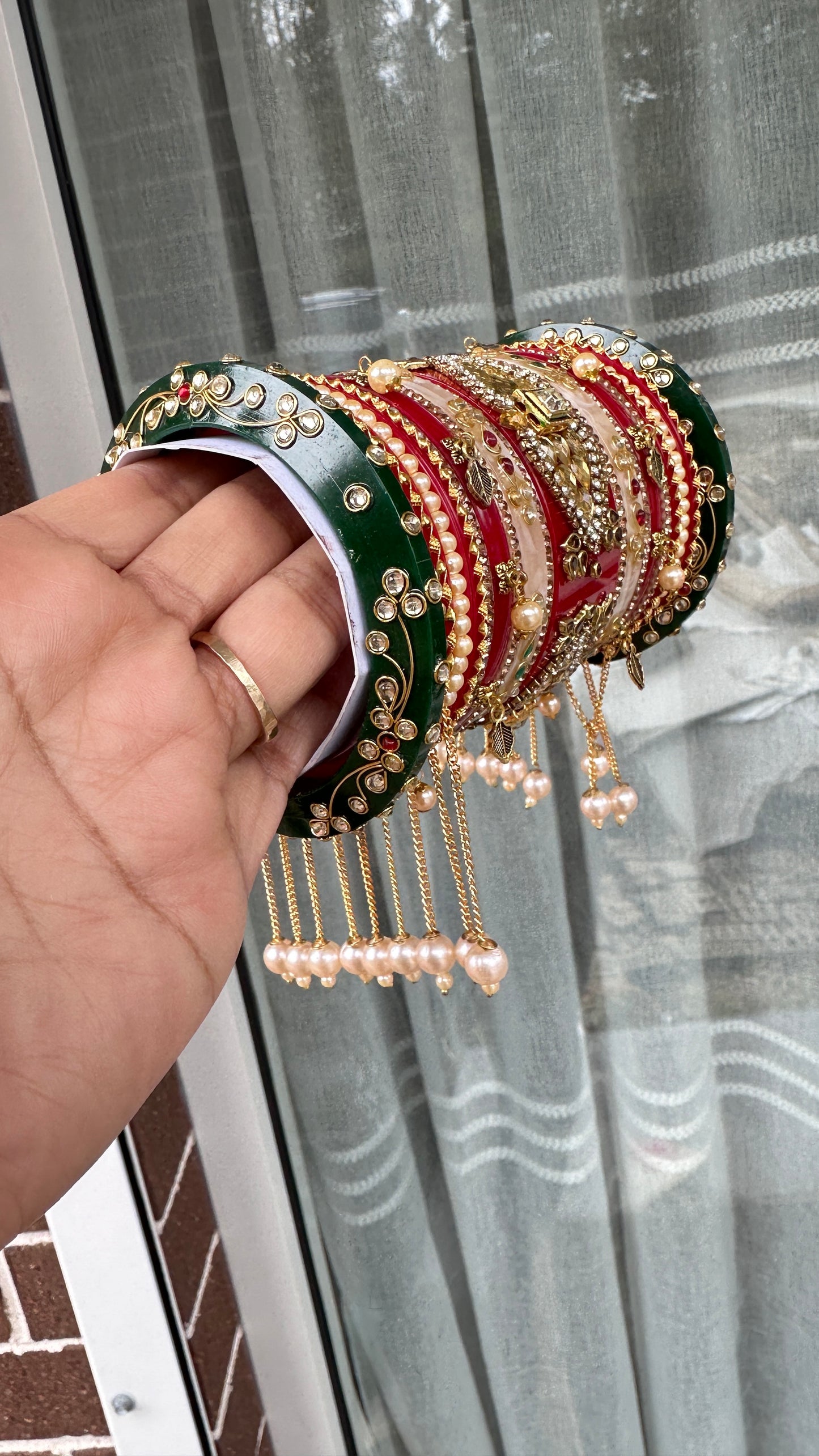 Karvachauth special rajwadi bangles