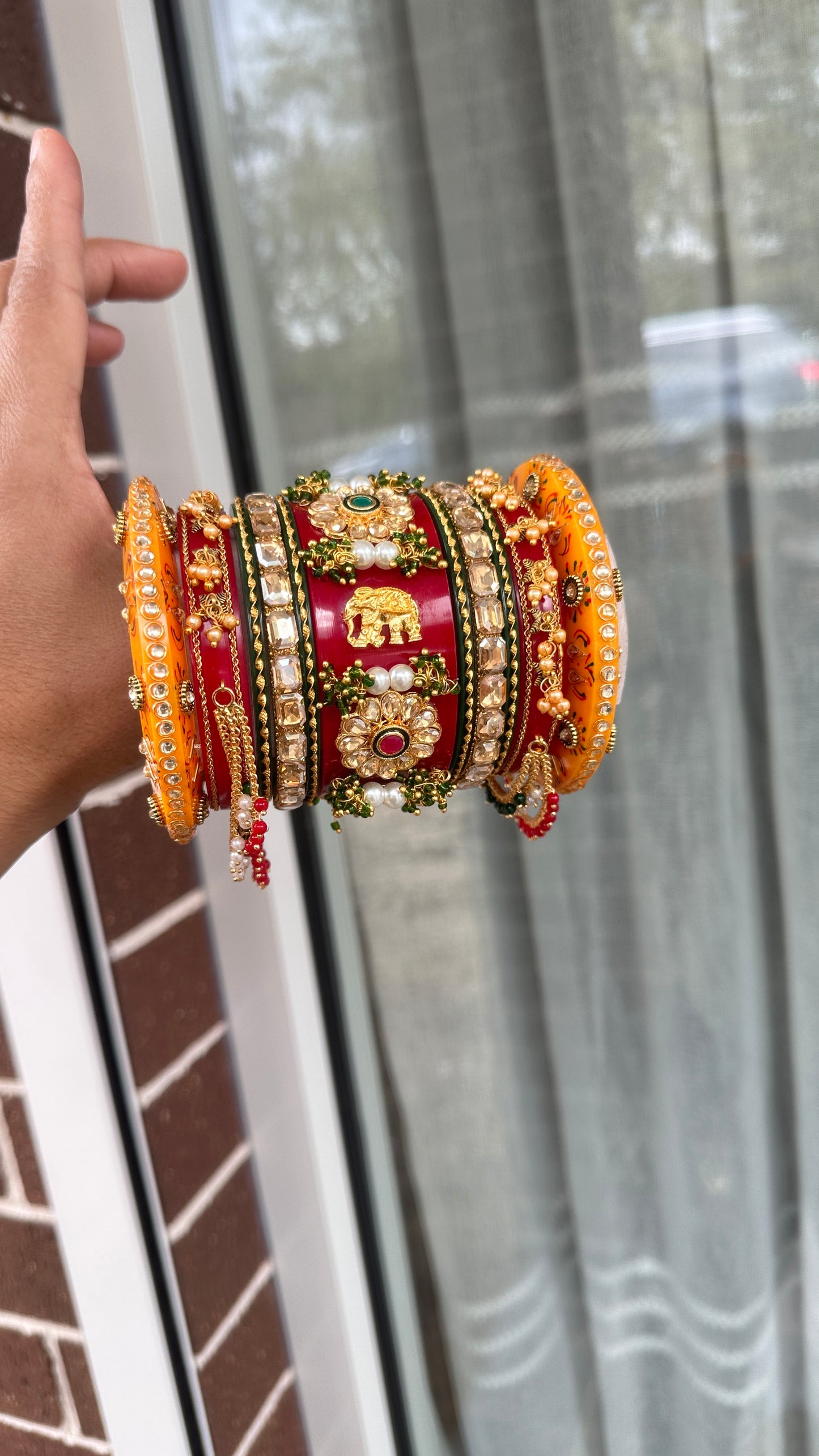 Karvachauth special rajwadi bangles