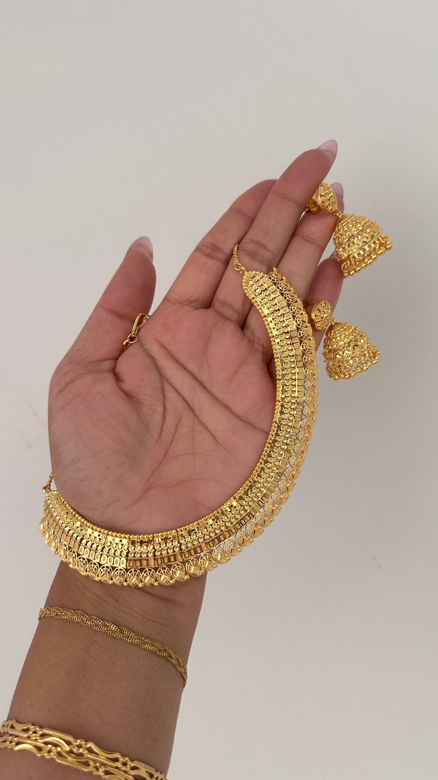 Gold plated necklace Sandookh collection