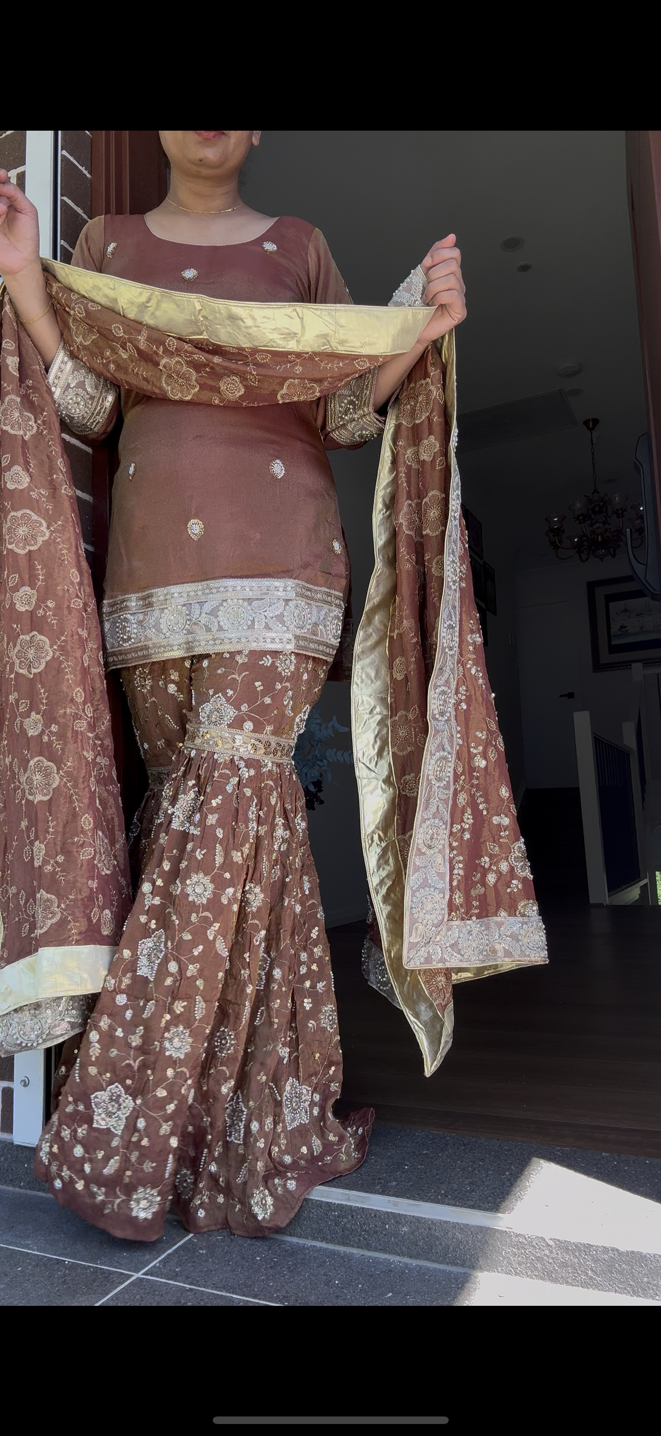 Party wear garrara suit