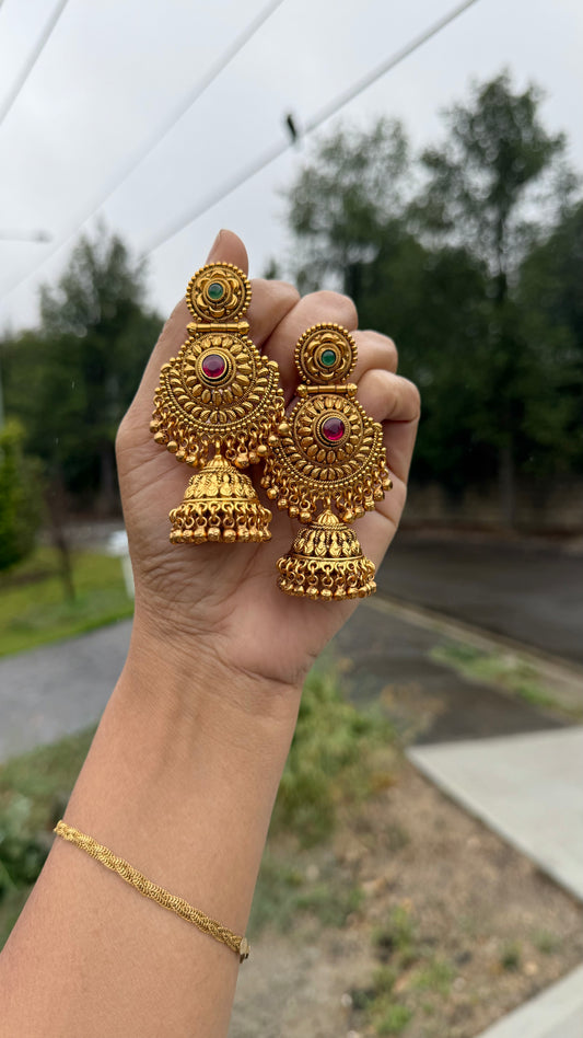 Antique look earrings Sandookh collection