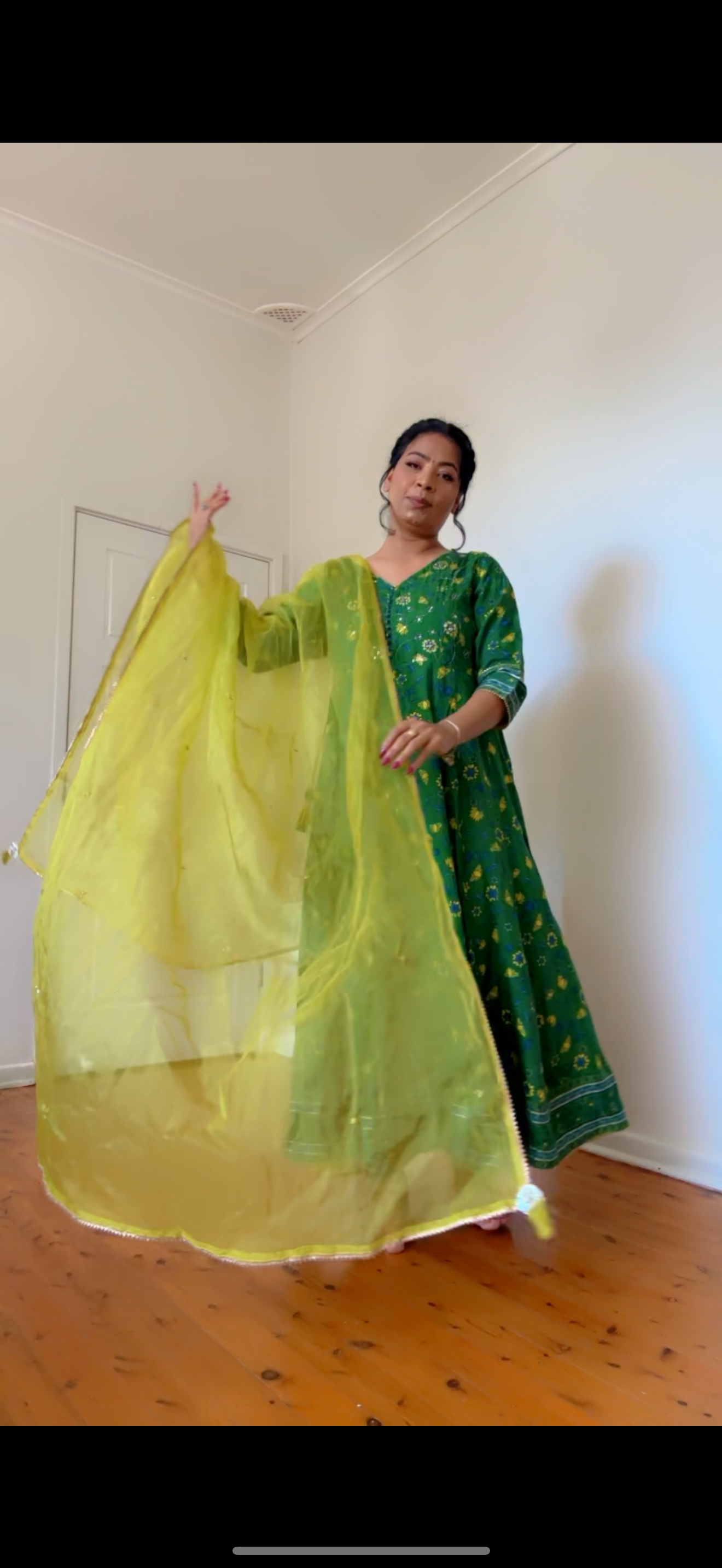 Anarkali gown outfit