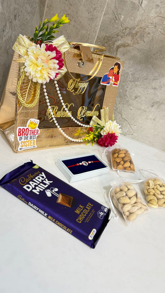 Premium Rakhi Gift Hamper for bhai / brother