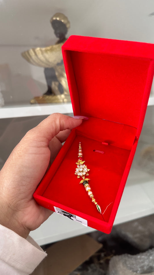 velvet box rakhi