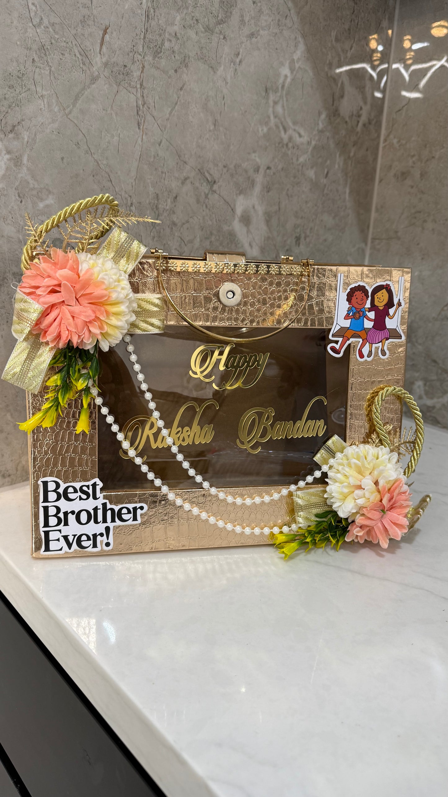 Premium Rakhi Gift Hamper  Empty Box