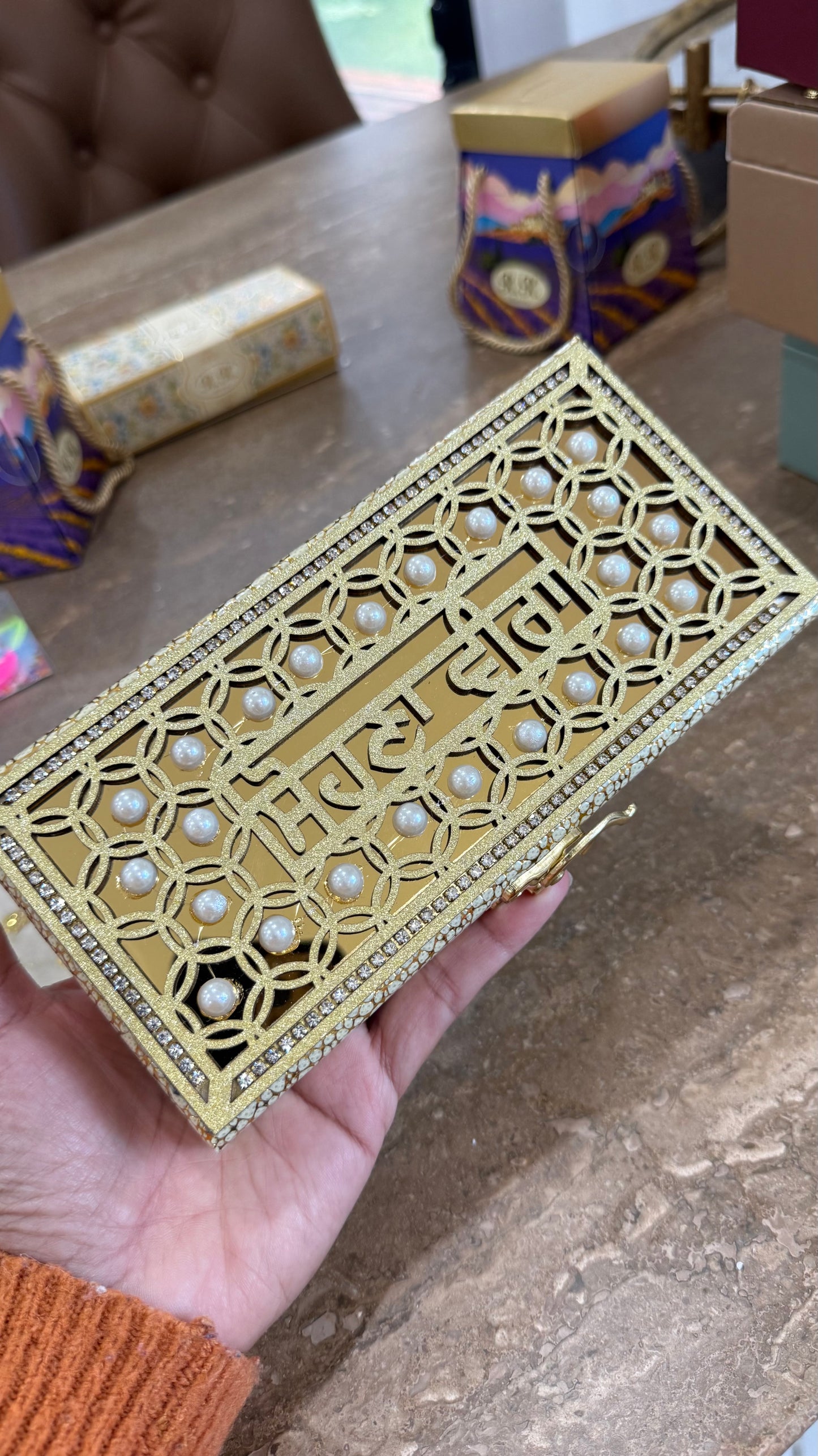 rakhi gift hamper empty box