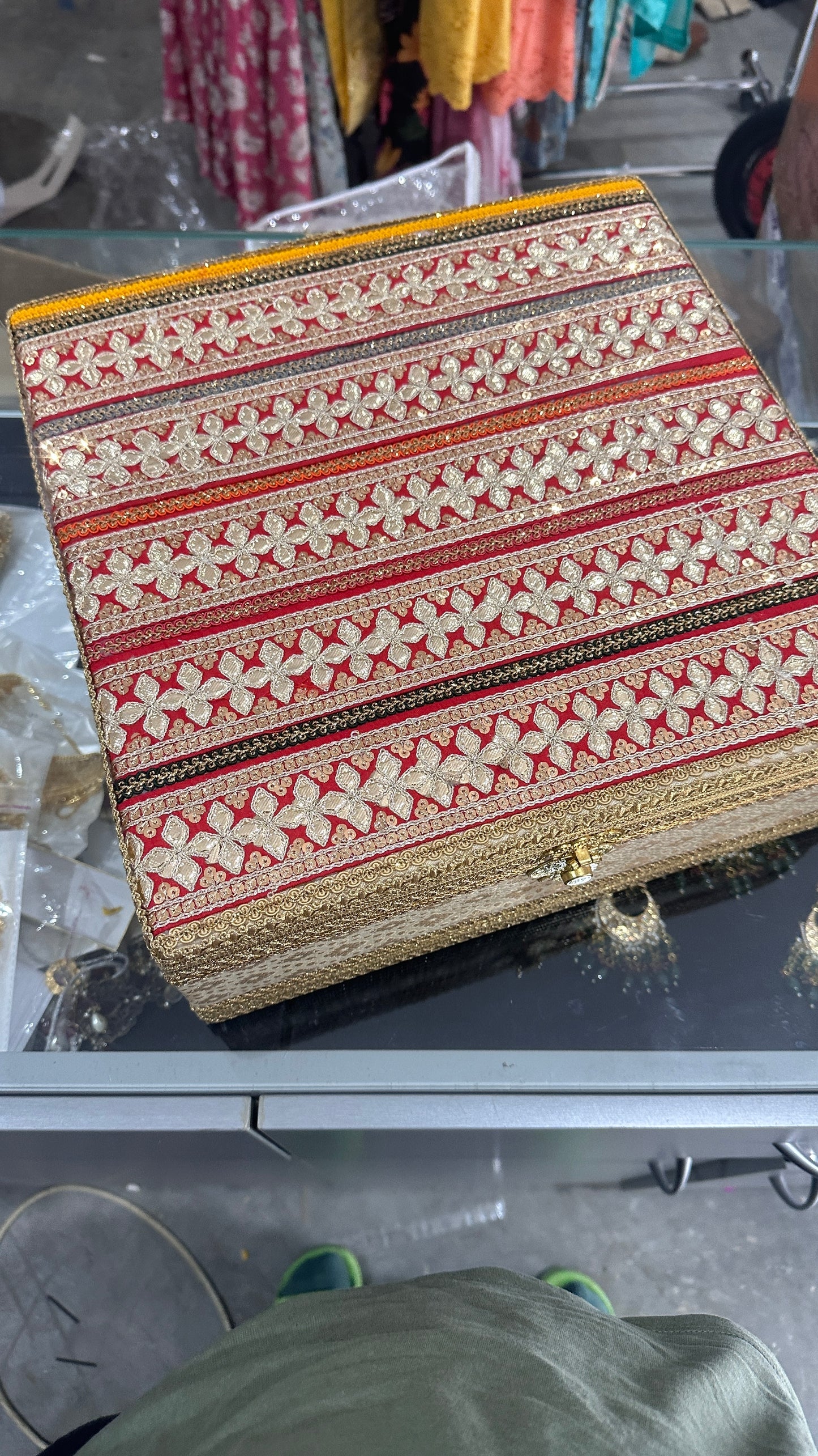 Jewellery box or karva thaali box