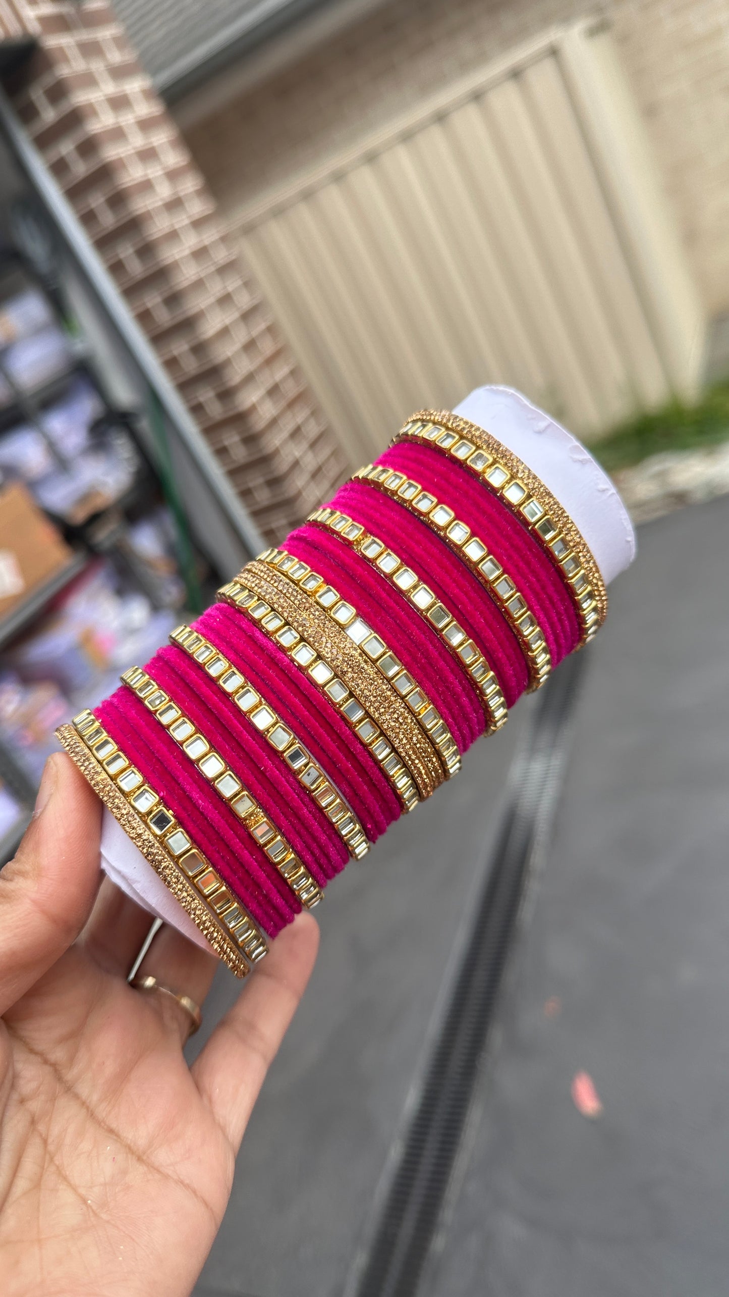 raani pink Bangles metal bangles