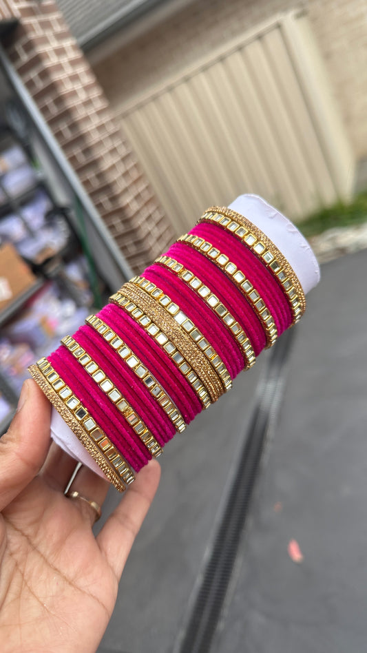 raani pink Bangles metal bangles