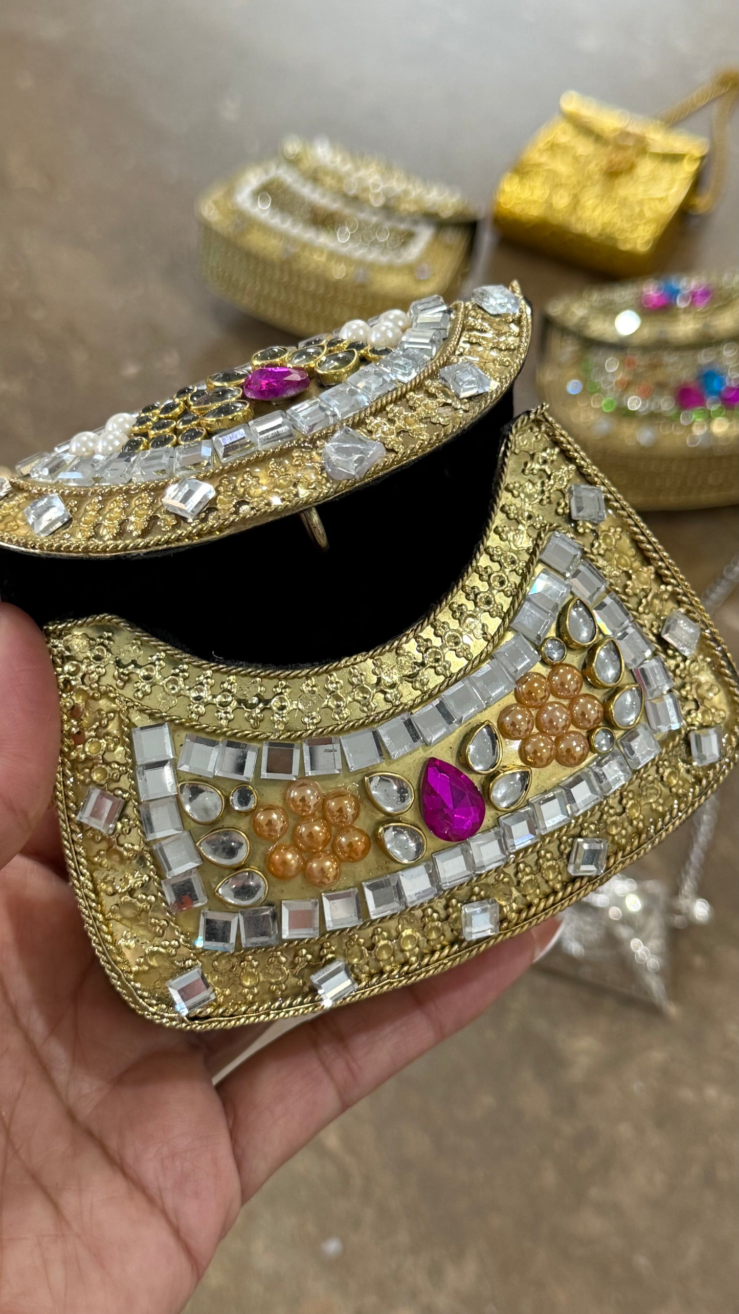 Designer Party Handbags evening clutch ( Mini Bag )