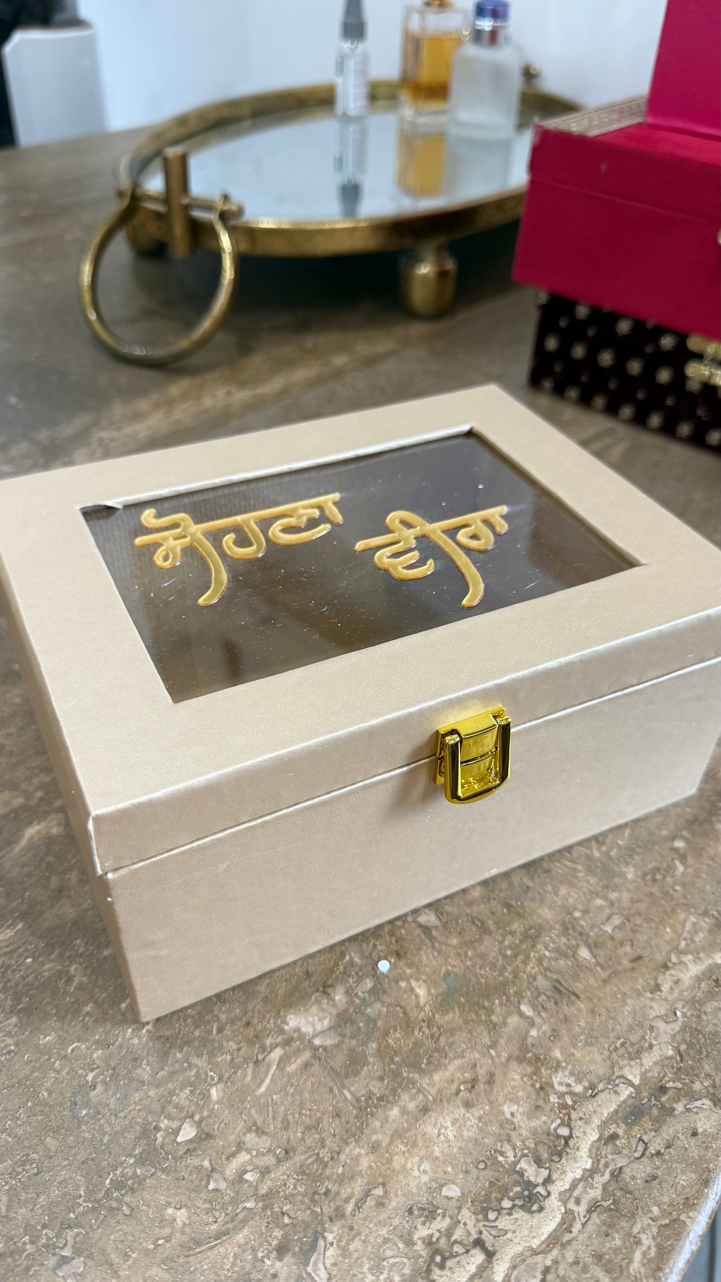 rakhi gift hamper empty box