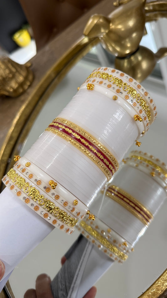 Premium Bridal Choora with ghungroo