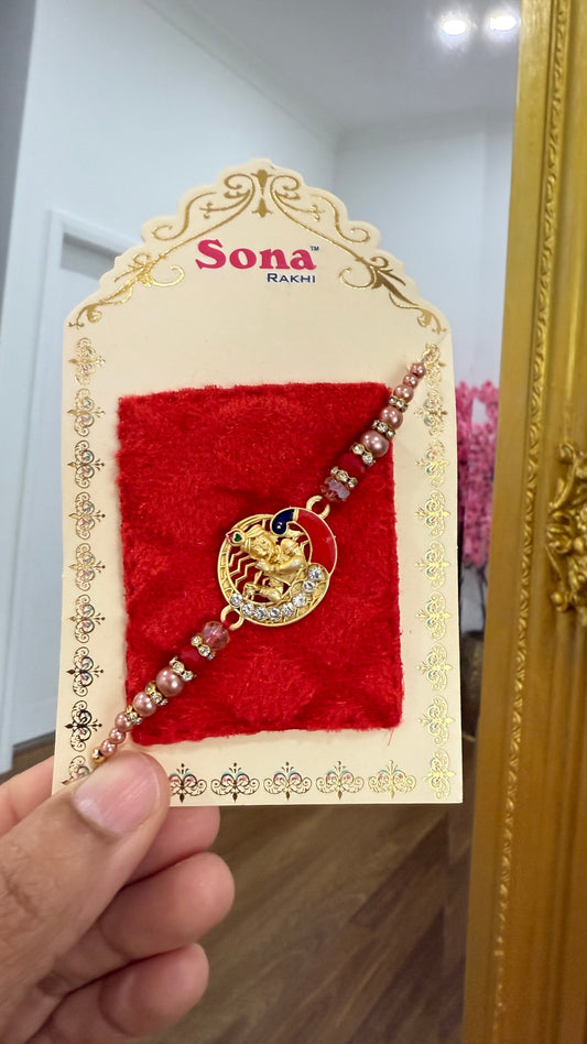 Handcrafted Rakhi for Brother – Traditional Raksha Bandhan Thread with Global Shipping