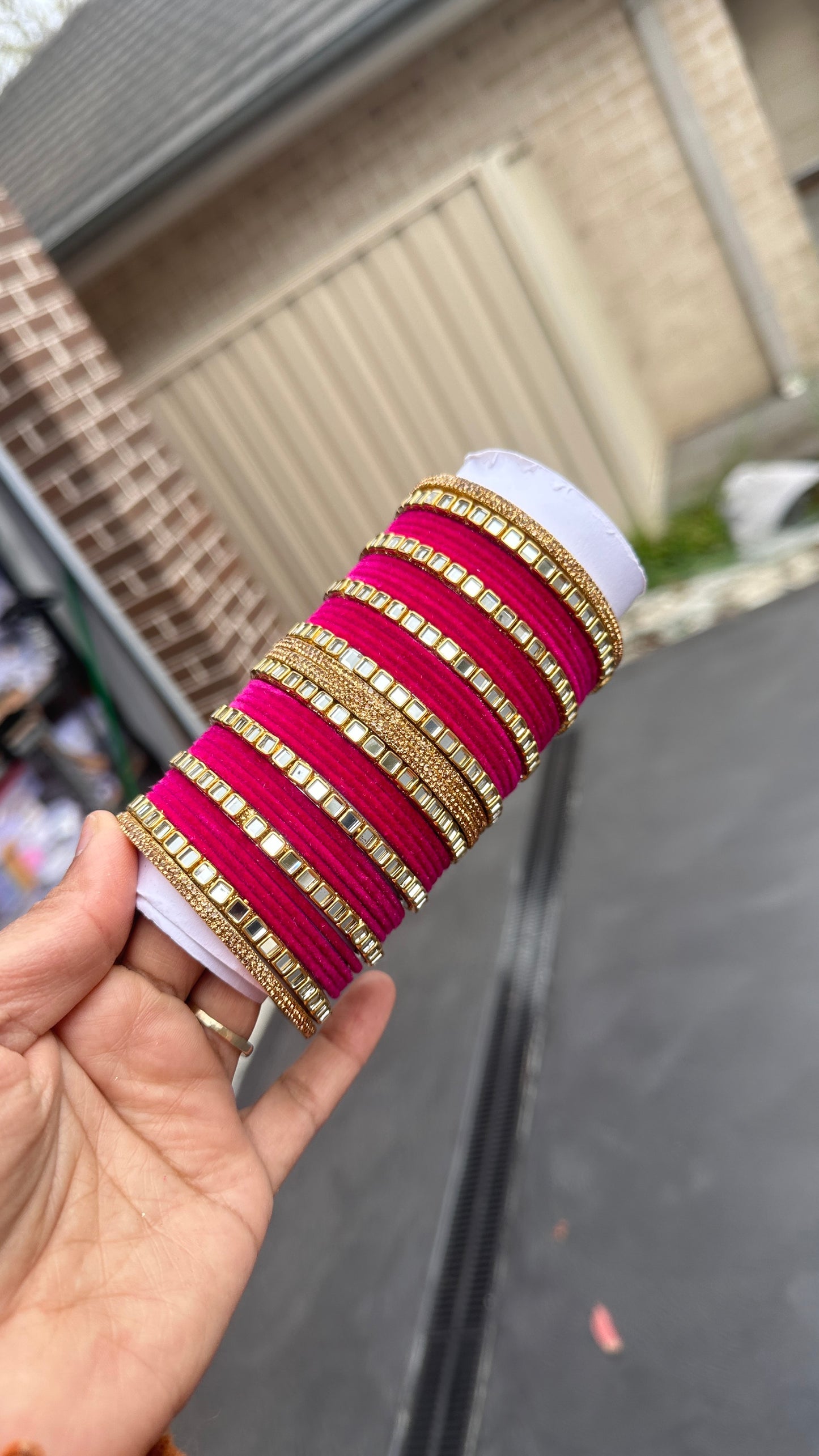 raani pink Bangles metal bangles