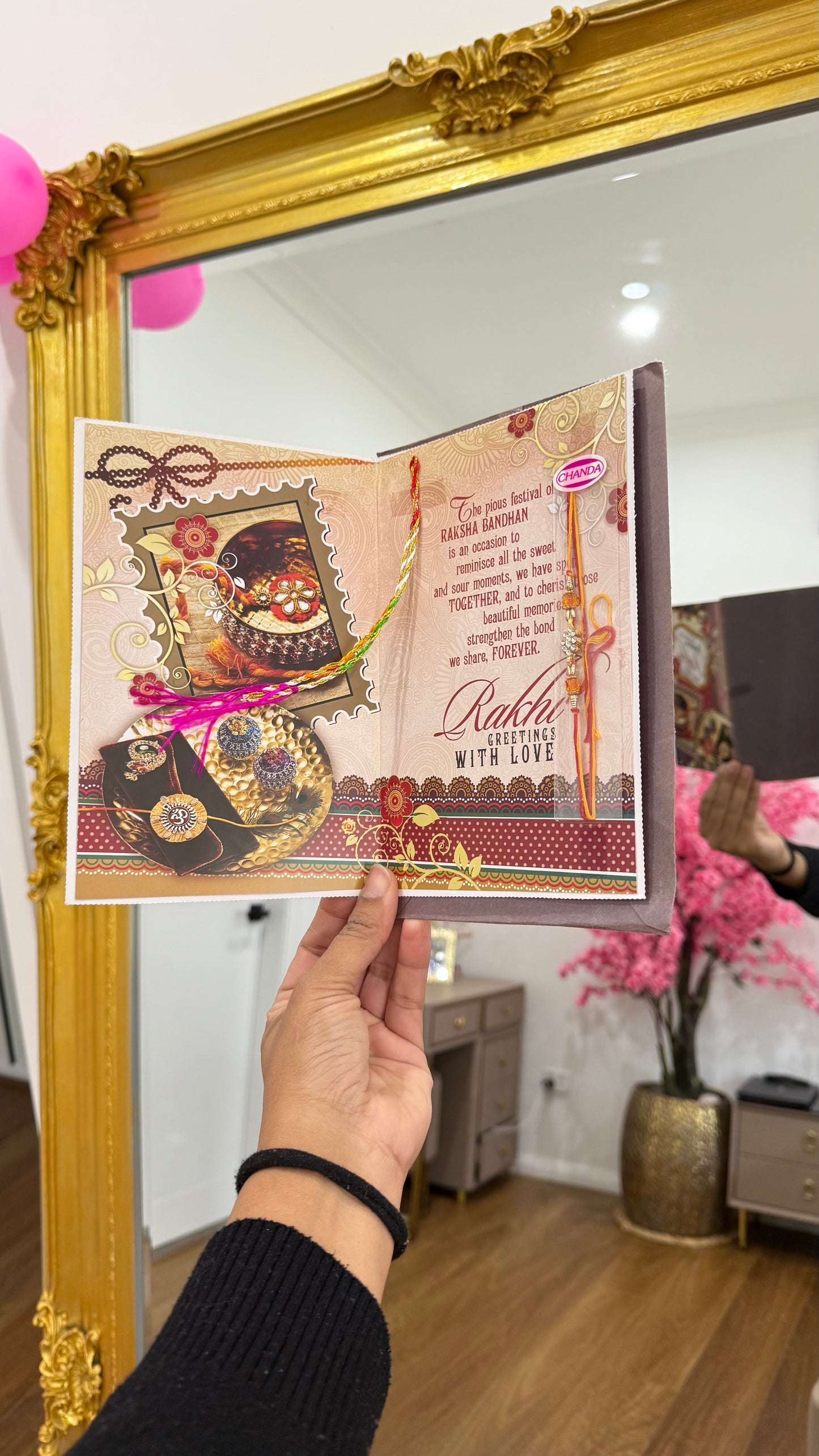 Rakhi with card