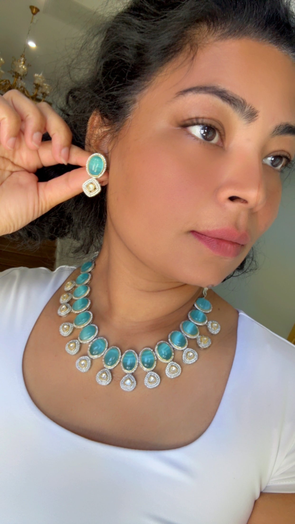 Uncut kundan necklace/choker