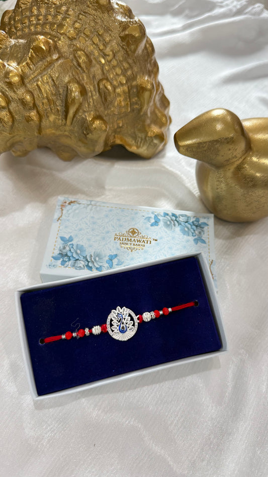 Sterling Silver Rakhi for Brother