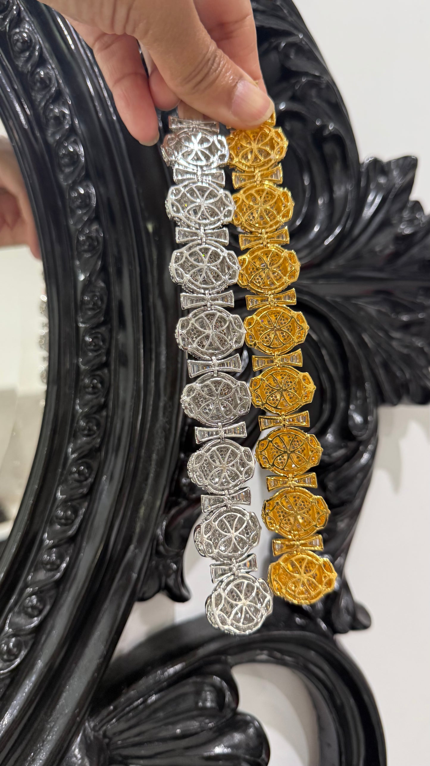 American diamond bracelet with great quality lock