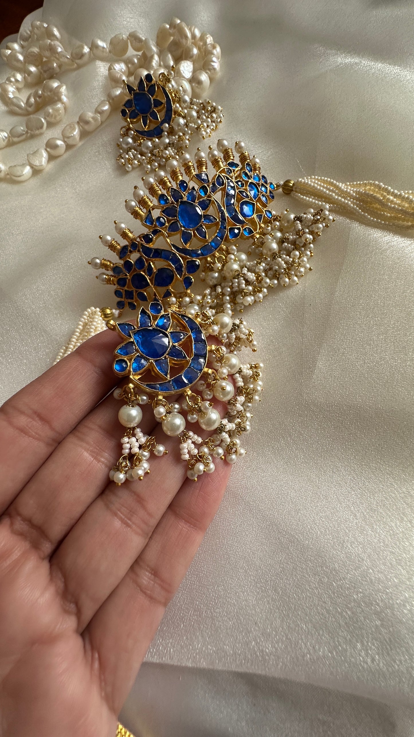 Pachi kundan choker