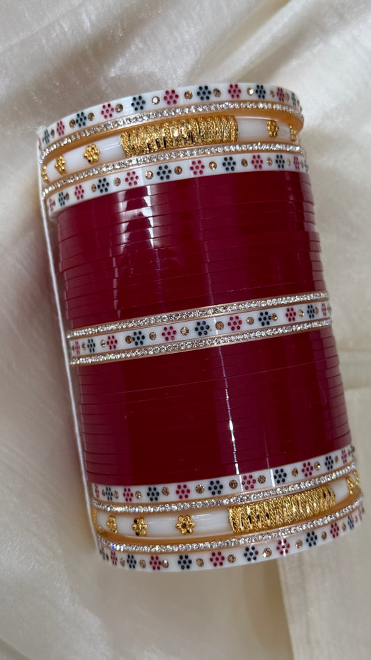 Gold look bridal choora | Chuda