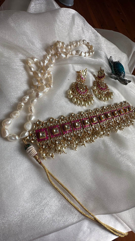 pachi kundan choker