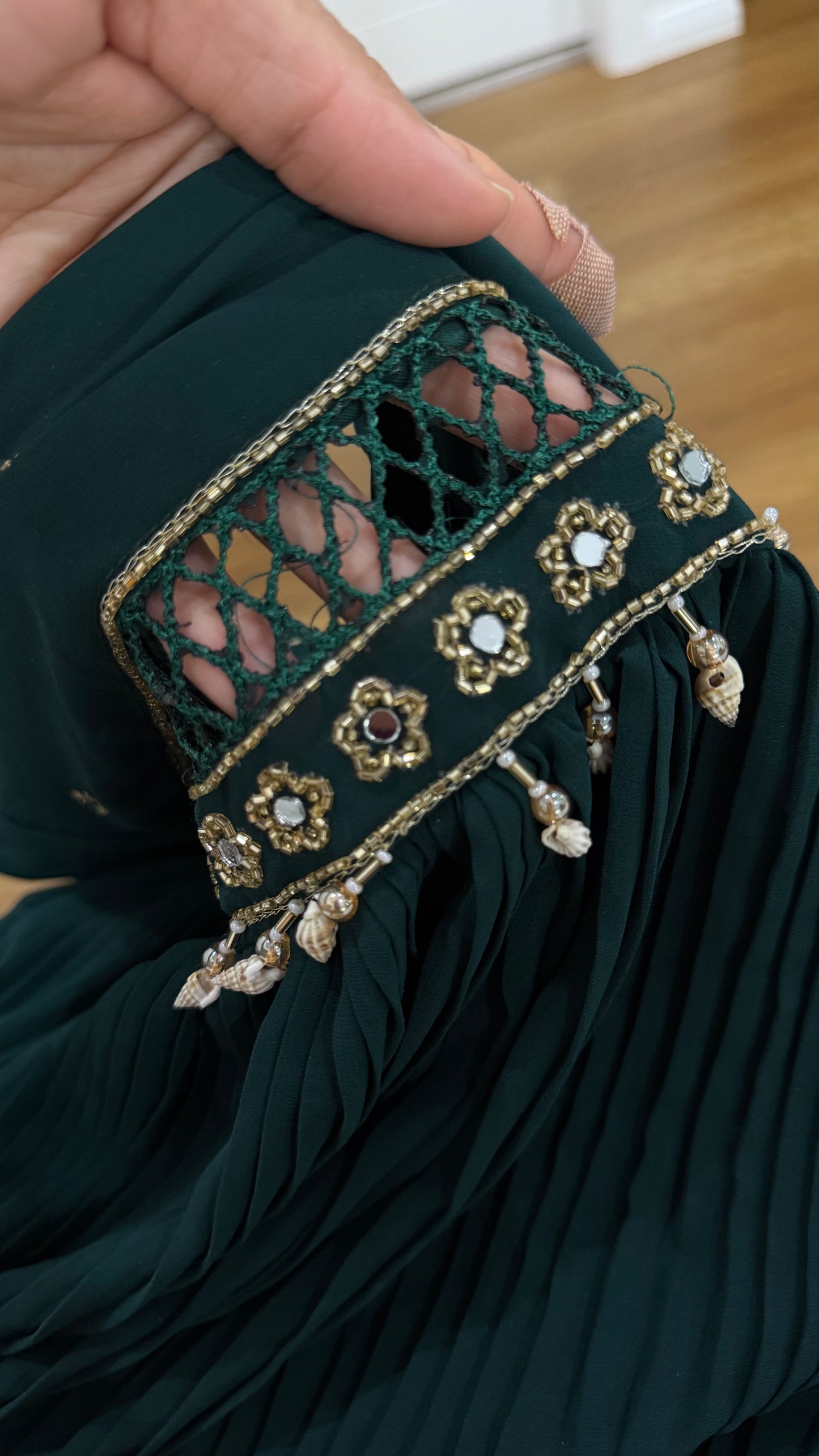 One-Shoulder Anarkali/Gown Style outfit