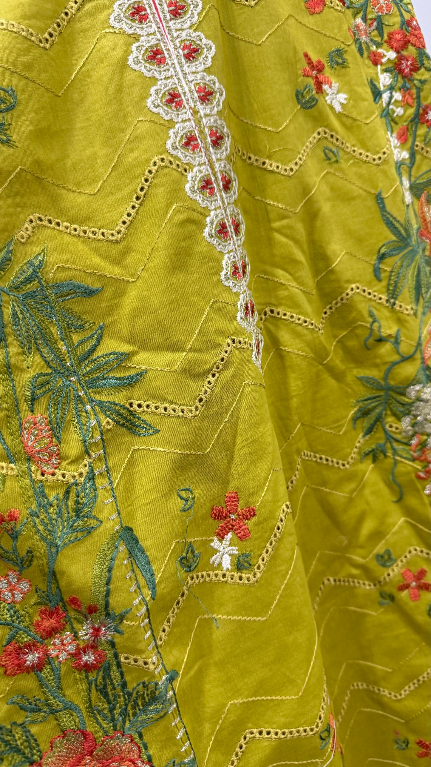 Pakistani pant palazo with dupatta pure cotton suit