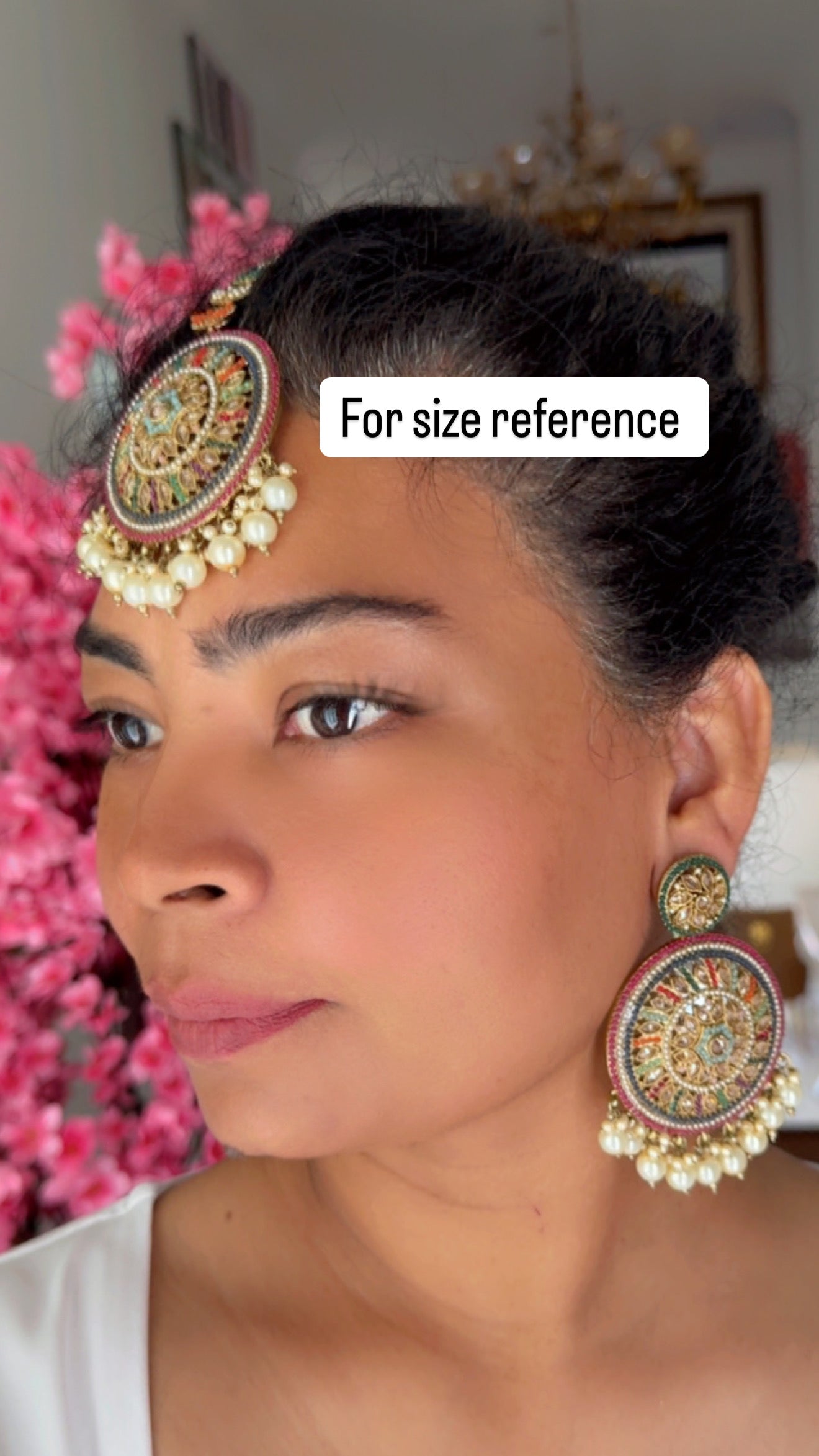 Budget-friendly Polki Kundan earrings Australia online"