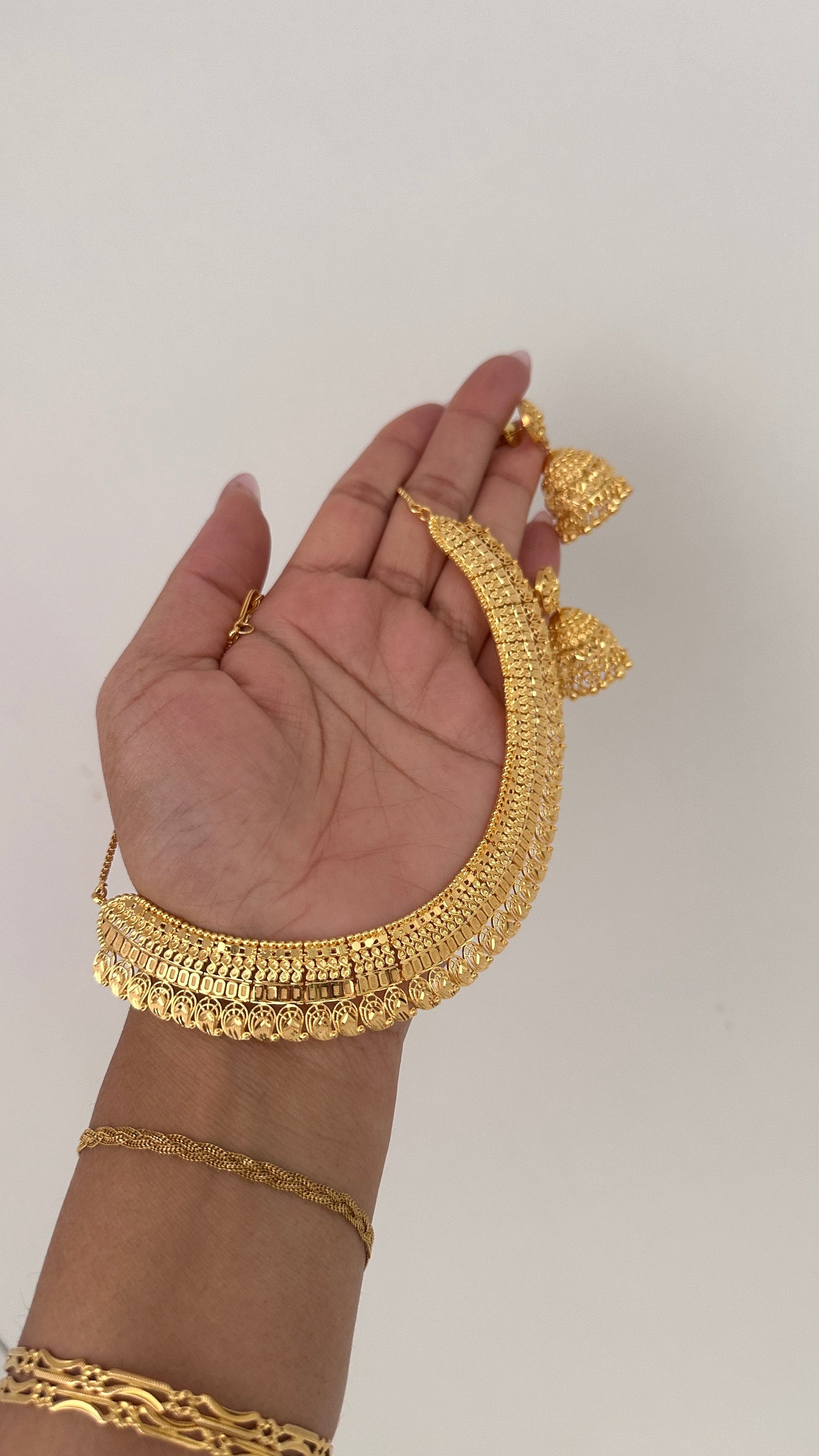 Gold plated necklace Sandookh collection