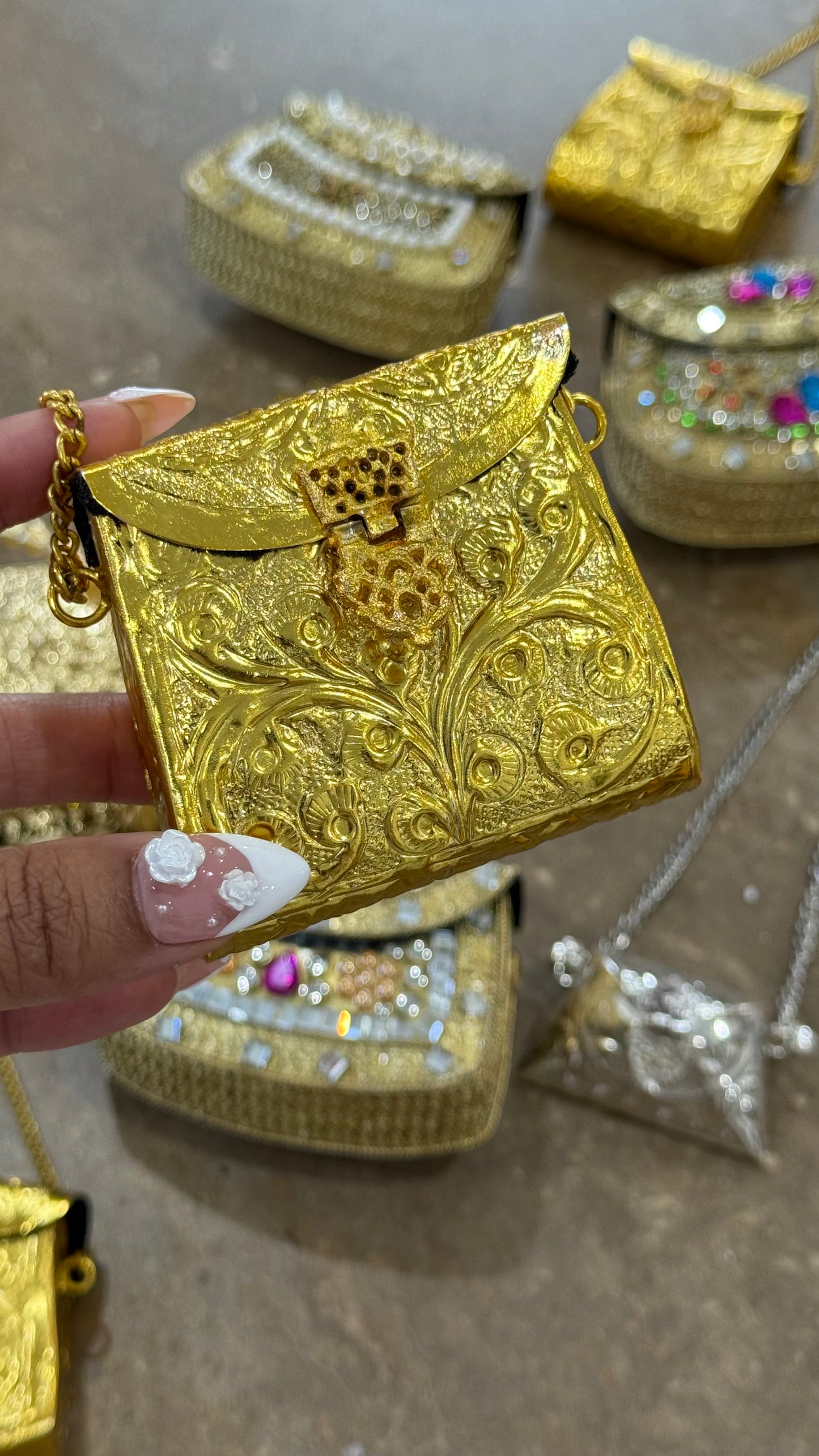 Designer Party Handbags evening clutch ( Mini Bag )