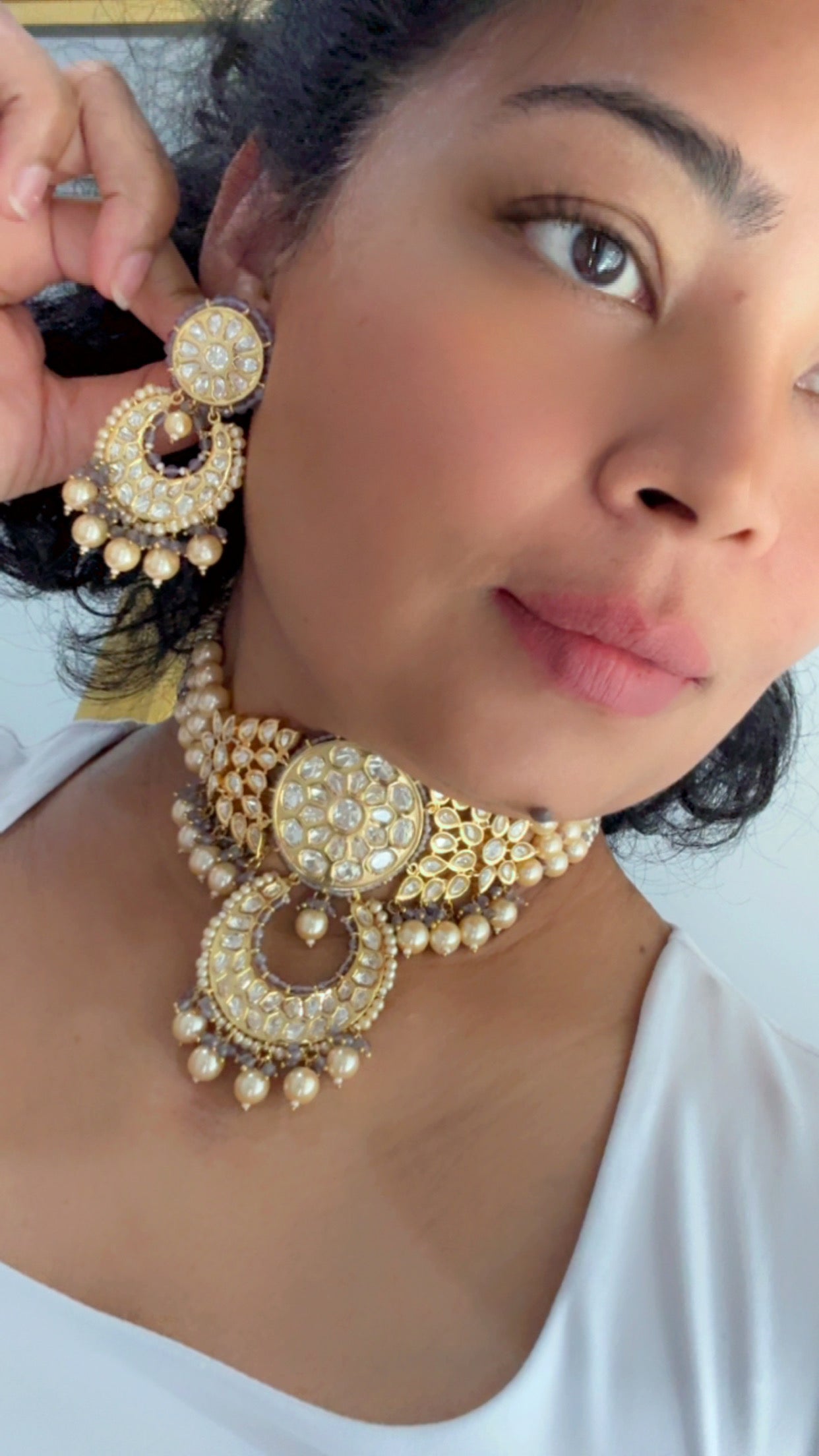 Uncut kundan necklace/choker