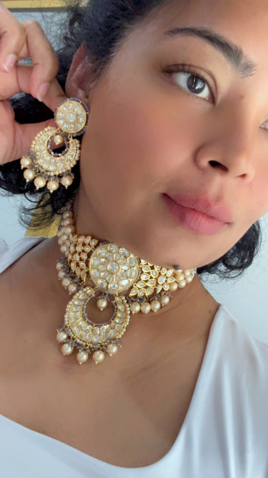 Uncut kundan necklace/choker