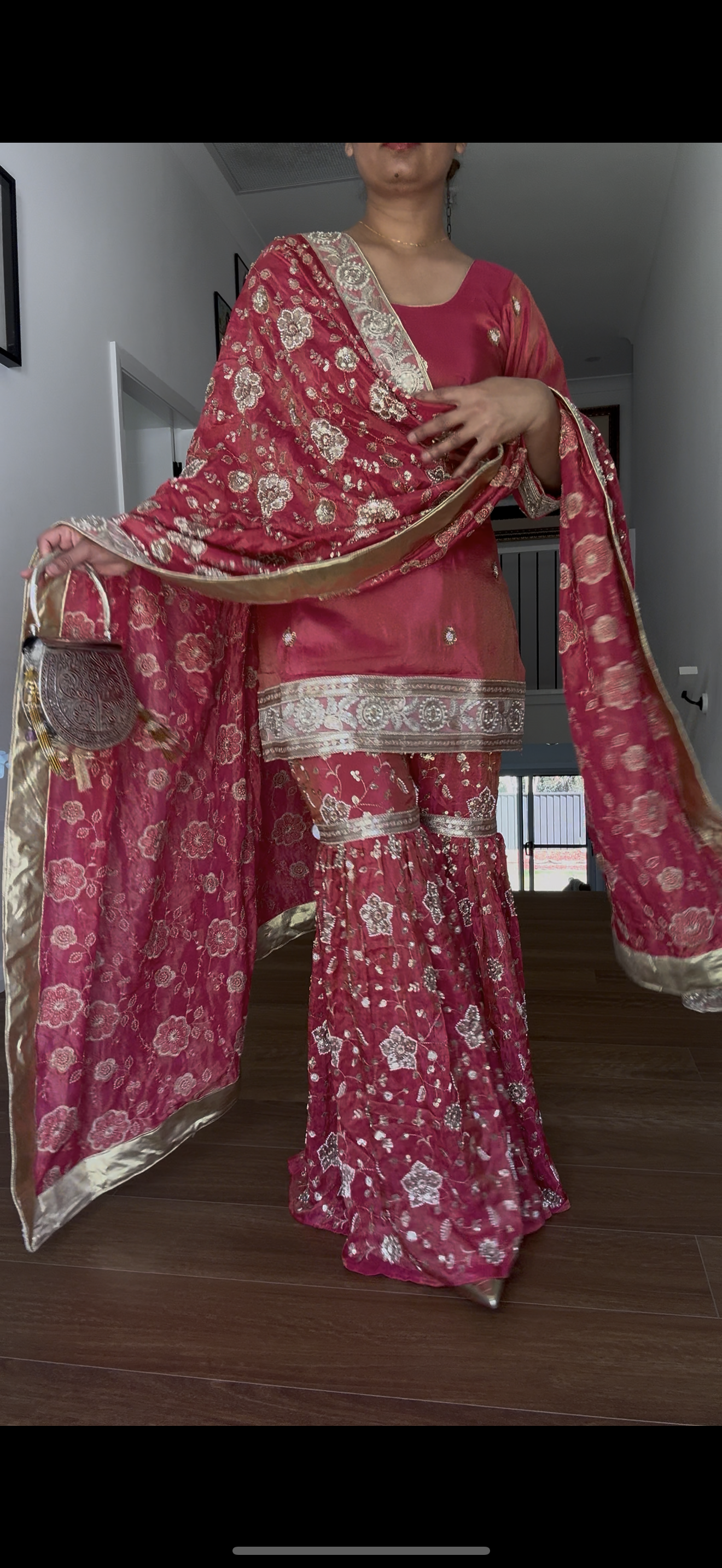 Party wear garrara suit