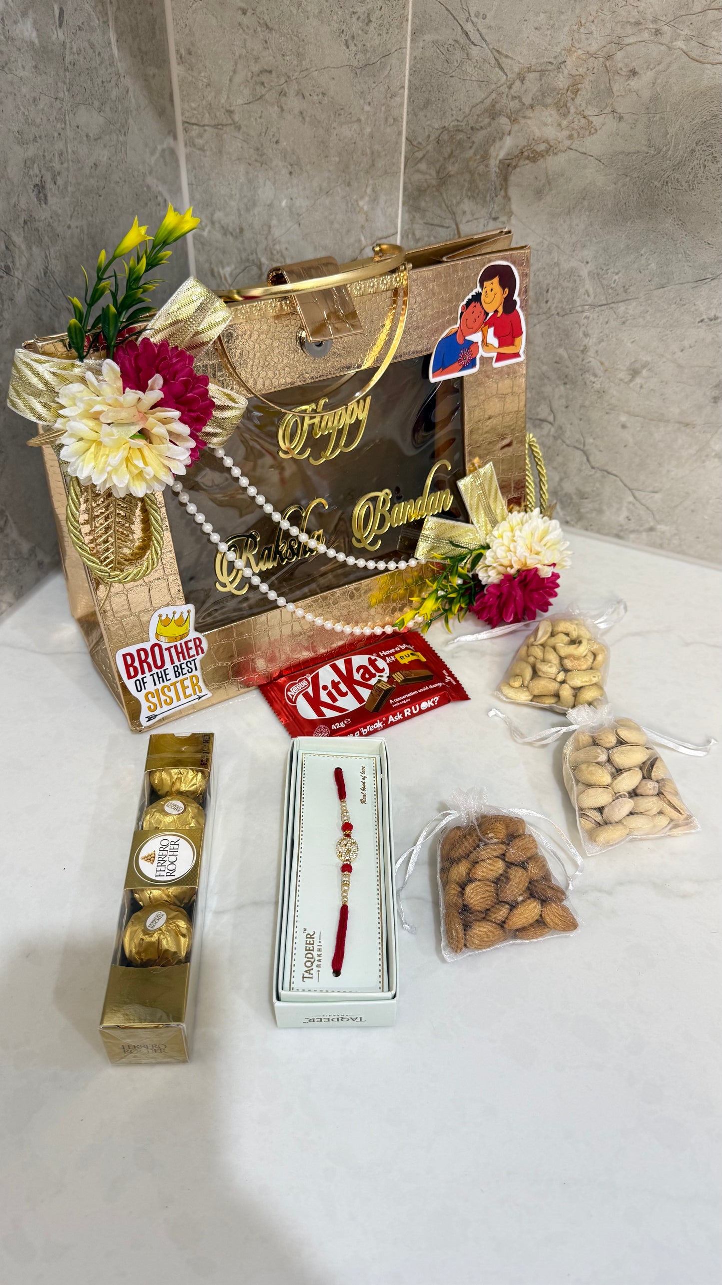 Premium Rakhi Gift Hamper Bhai / brother