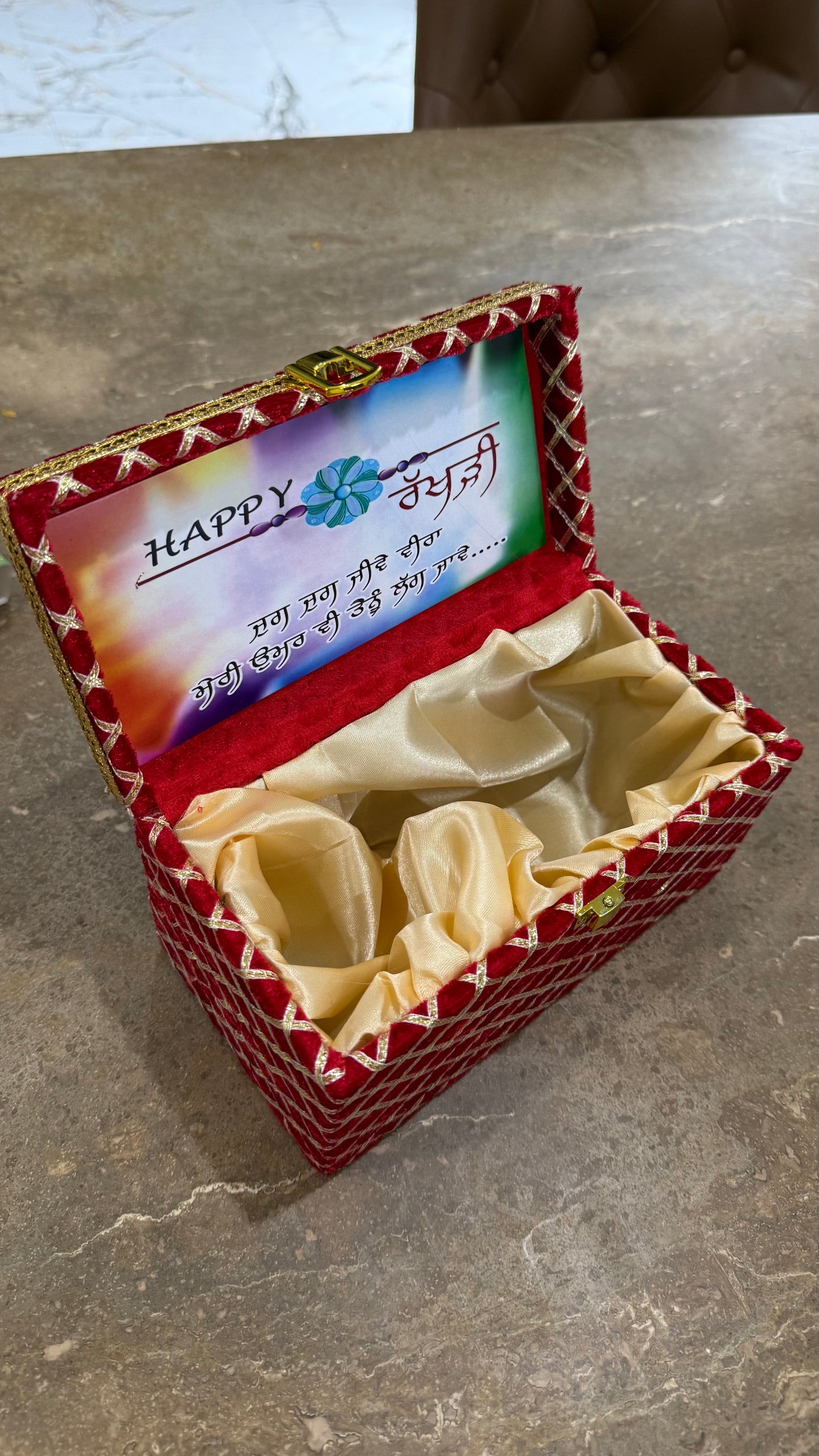 Rakhi Gift Hamper Bhai brother empty box
